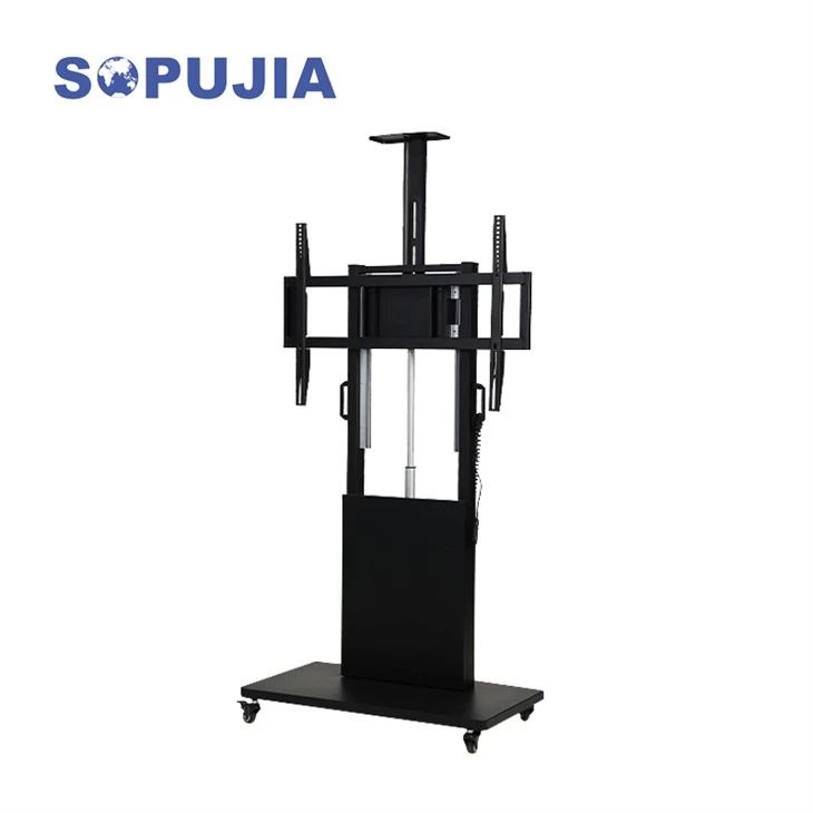 Electric Lift LCD TV Cart